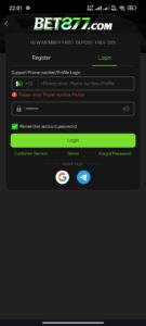 Bet877 Game APK Download V3.1.4 – New Free Earning App 4